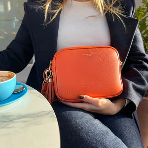Lyla Crossbody Bag - Orange thumbnail-image-9