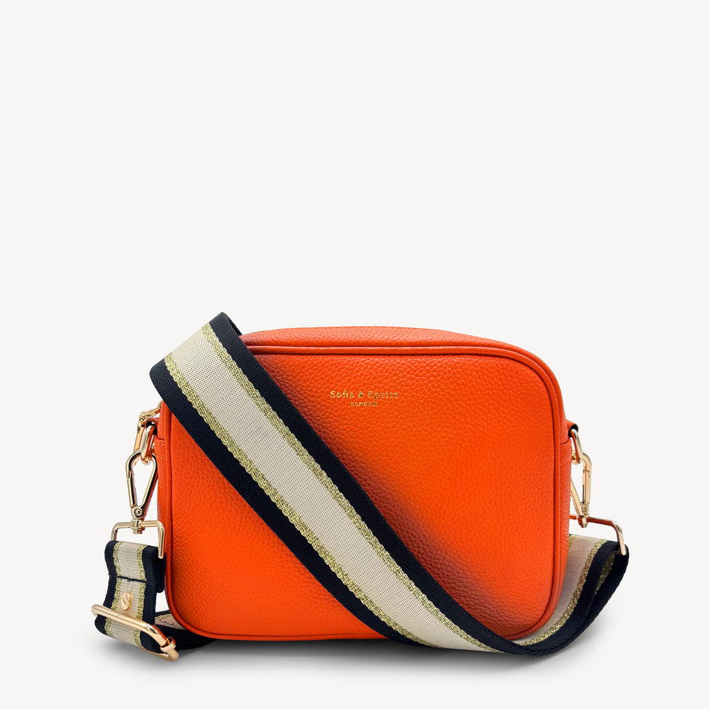 Black, Beige & Gold Stripe Strap thumbnail-image-15