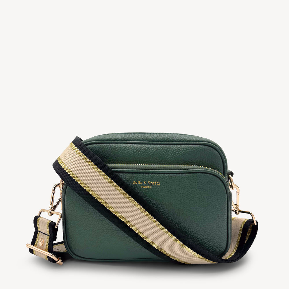 Black, Beige & Gold Stripe Strap thumbnail-image-43
