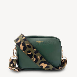 Olive Green & Gold Leopard Strap thumbnail-image-7