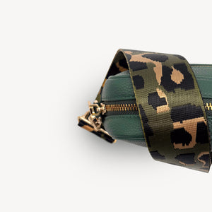 Olive Green & Gold Leopard Strap thumbnail-image-8