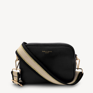 Black, Beige & Gold Stripe Strap thumbnail-image-7