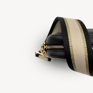 Black, Beige & Gold Stripe Strap thumbnail-image-8