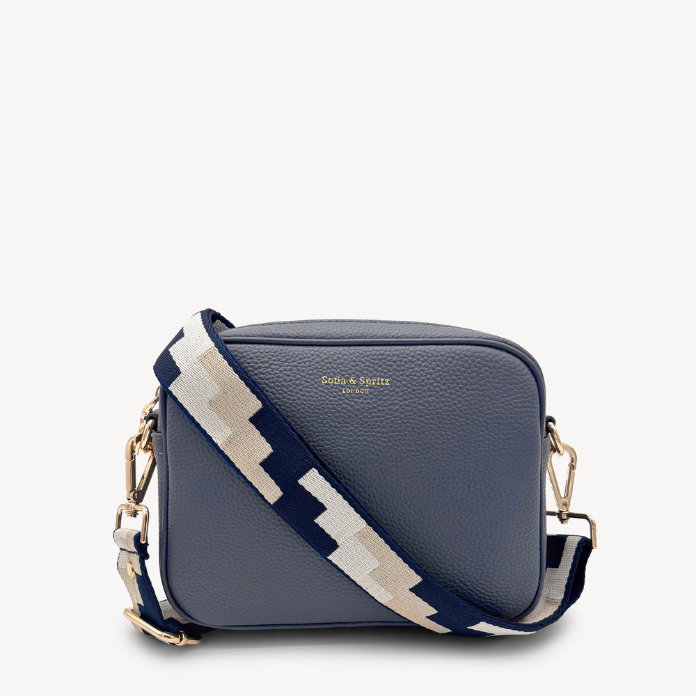 Navy, Stone & Tan Puzzle Strap thumbnail-image-16