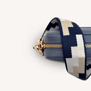 Navy, Stone & Tan Puzzle Strap thumbnail-image-17