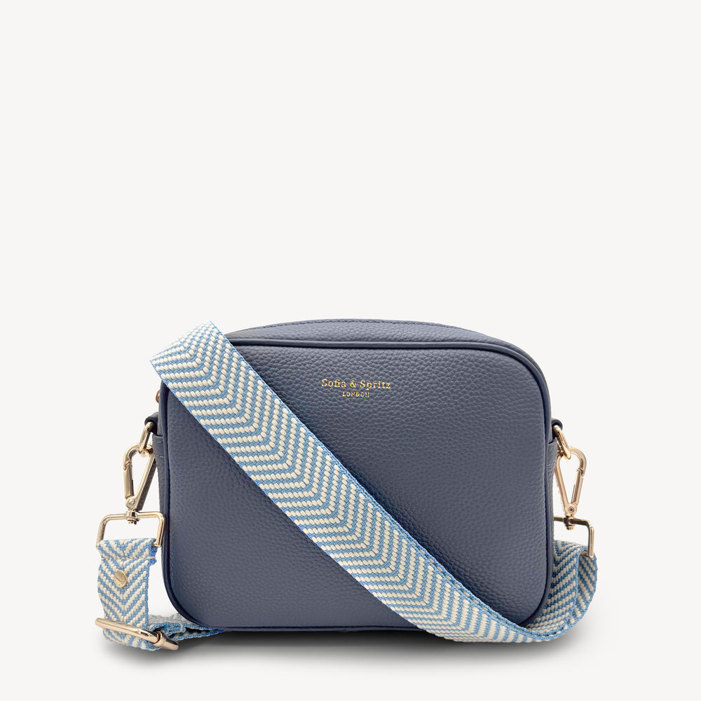 Sky Blue & White Chevron Strap thumbnail-image-15