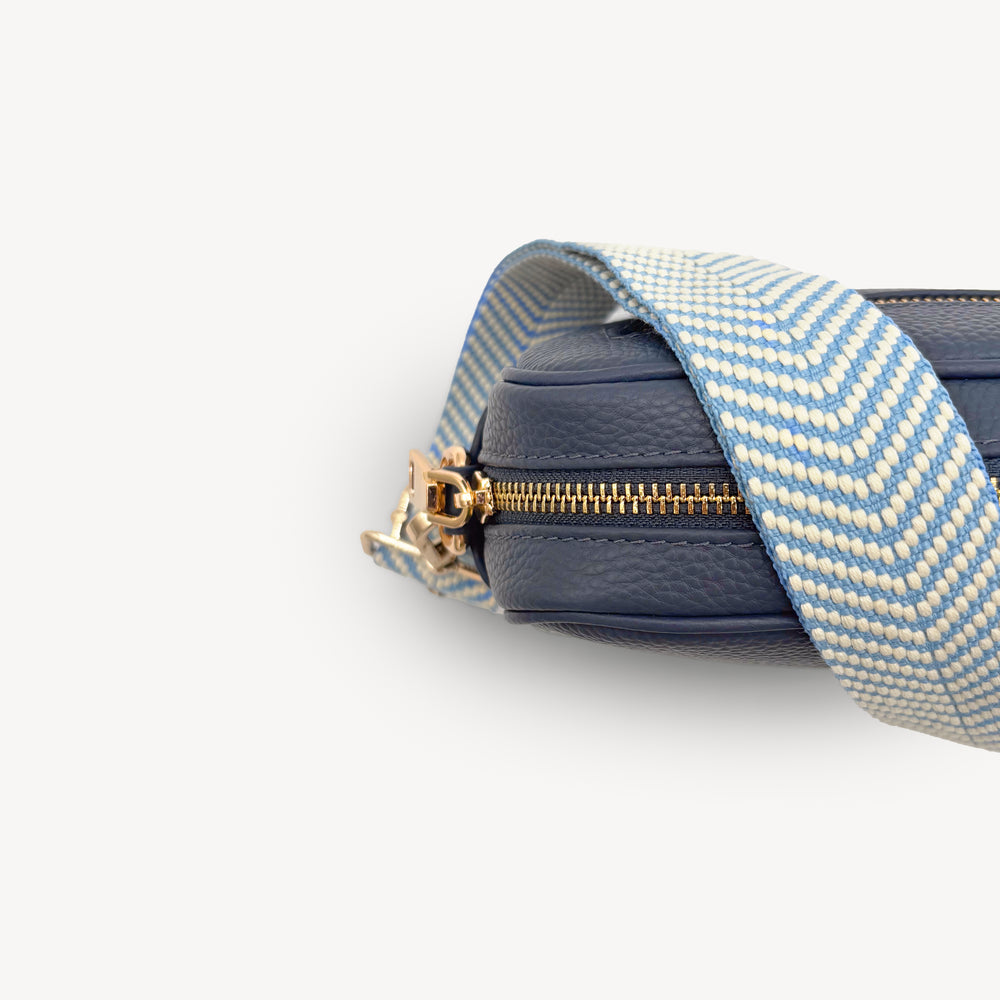 Sky Blue & White Chevron Strap thumbnail-image-16