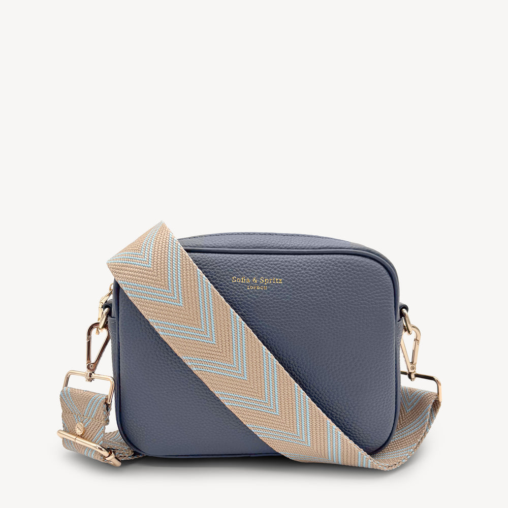 Pale Blue & Tan Arrow Strap thumbnail-image-15