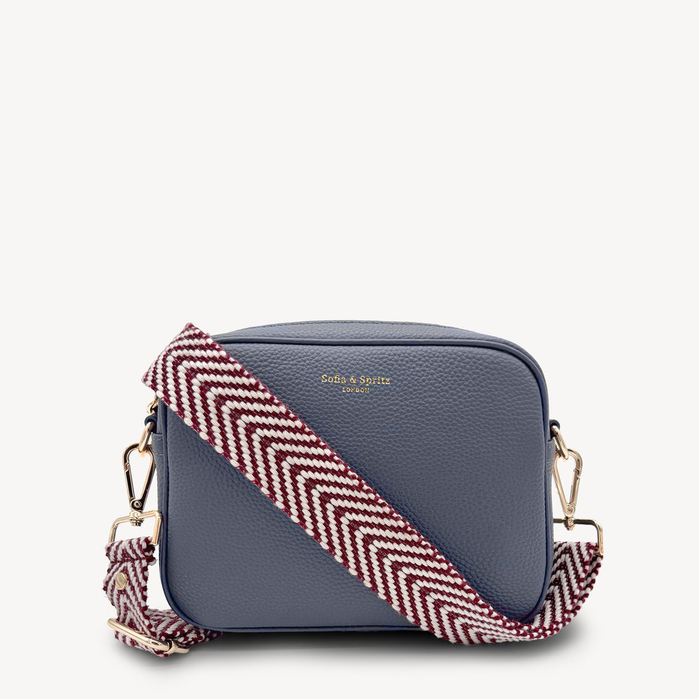 Burgundy & White Chevron Strap thumbnail-image-15