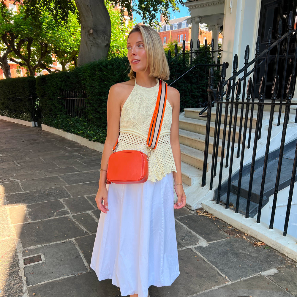 Lyla Crossbody Bag - Orange thumbnail-image-10