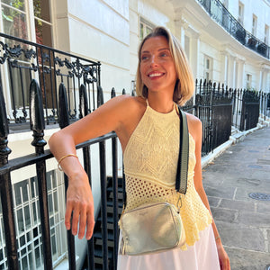 Lyla Crossbody Bag - Gold thumbnail-image-9