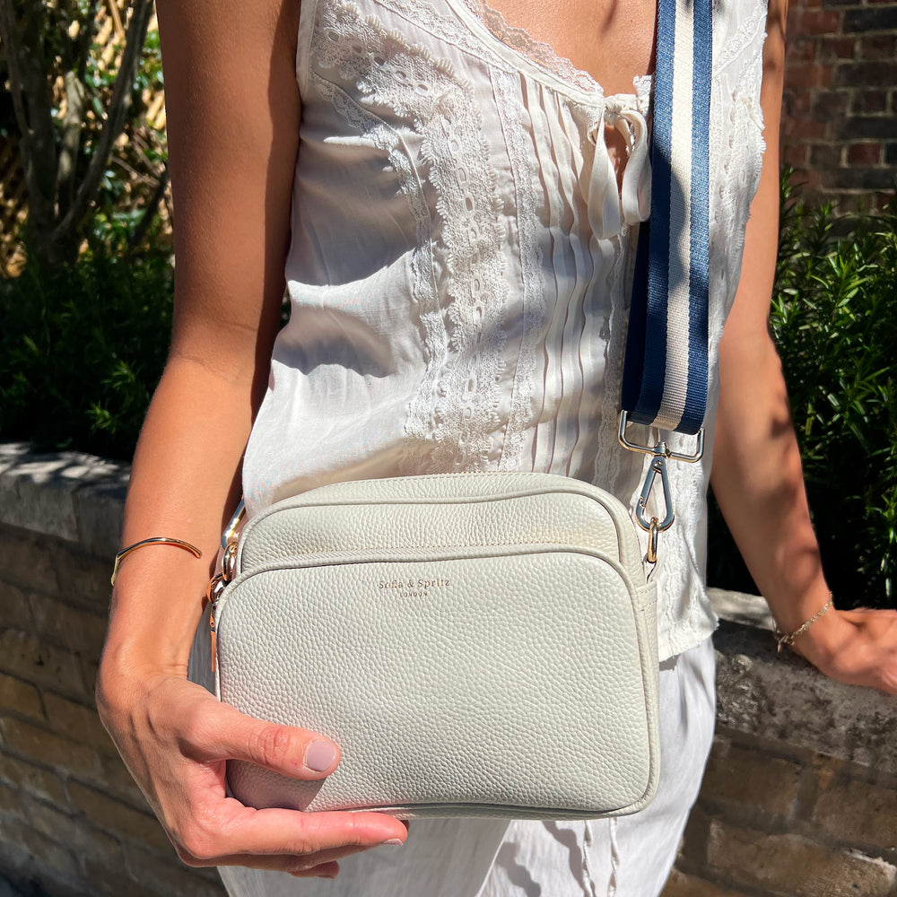 Alba Crossbody Bag - Stone thumbnail-image-9