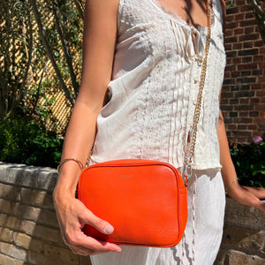 Lyla Crossbody Bag - Orange thumbnail-image-11