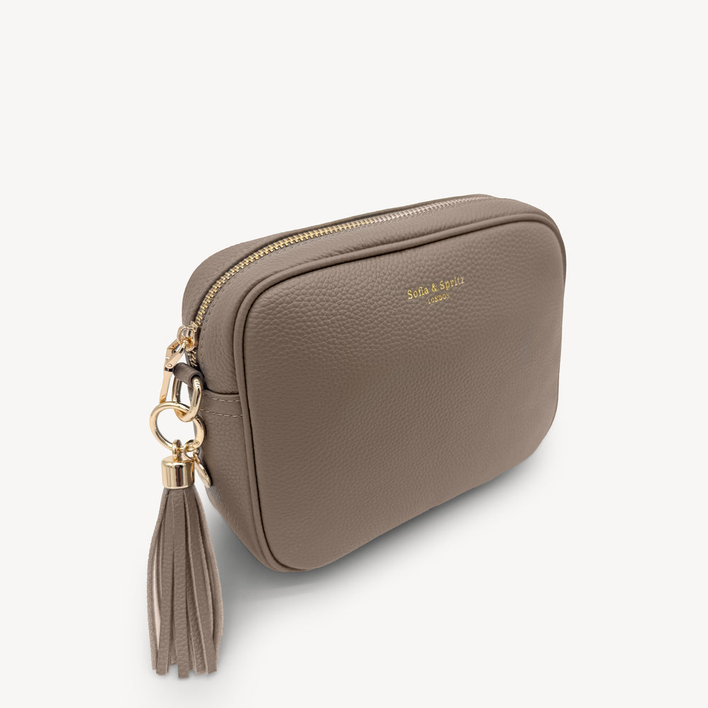 Lyla Crossbody Bag - Taupe thumbnail-image-5