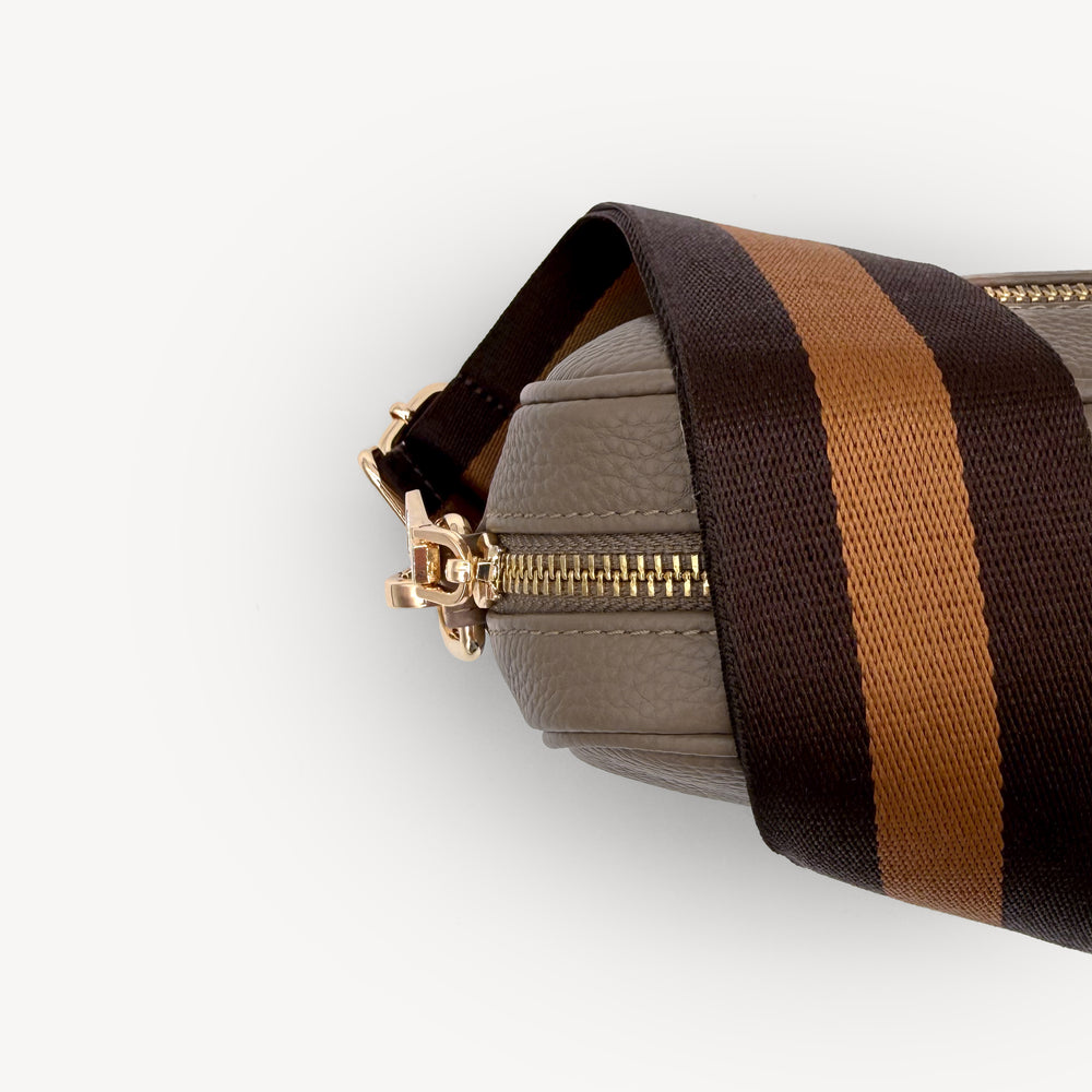 Chocolate Brown Stripe Strap thumbnail-image-49