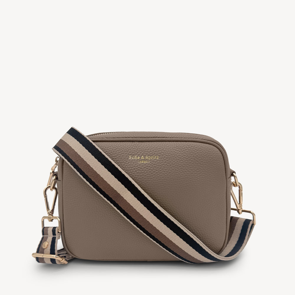 Lyla Crossbody Bag - Taupe thumbnail-image-4