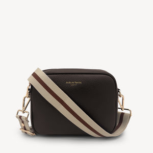 Lyla Crossbody Bag - Chocolate Brown thumbnail-image-3