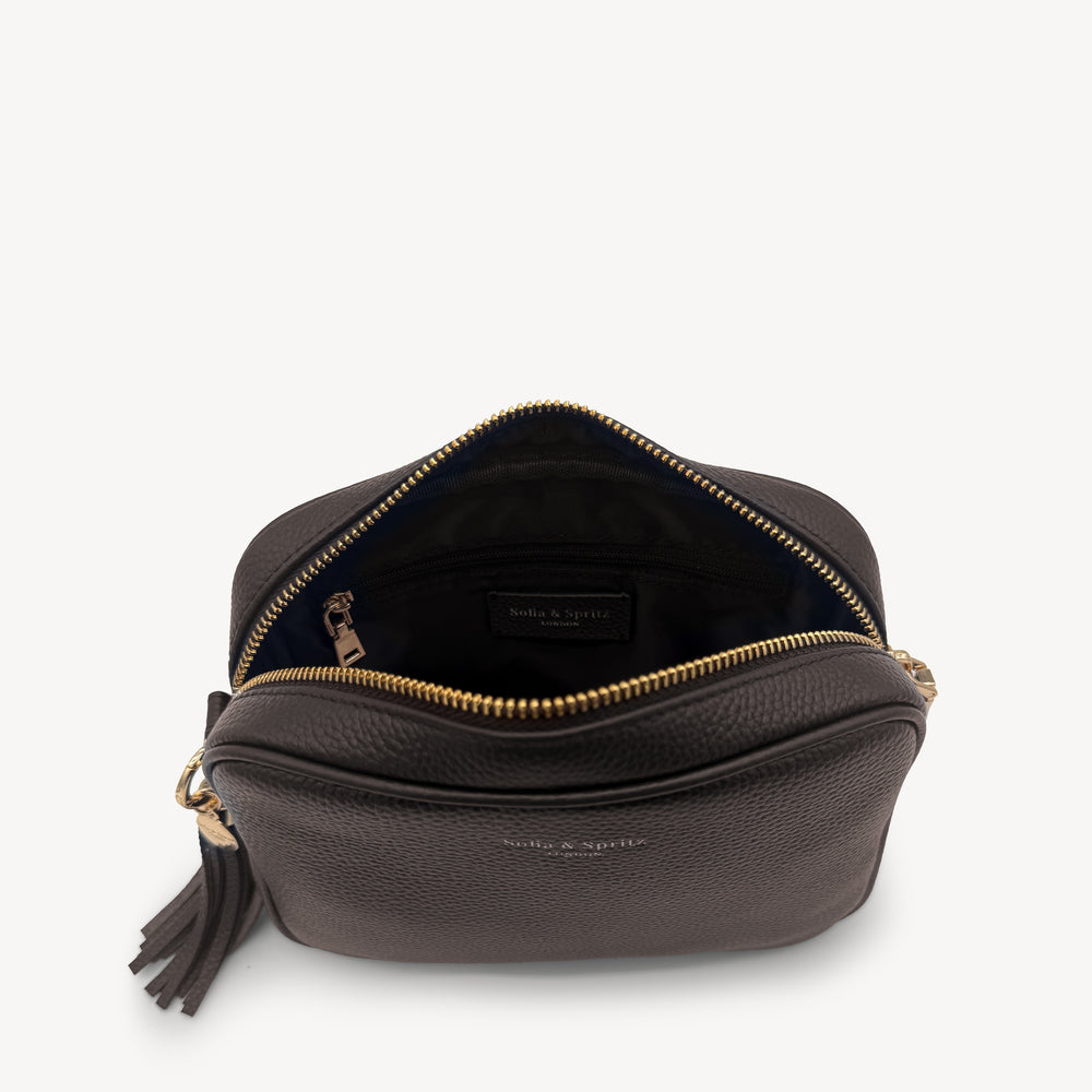 Lyla Crossbody Bag - Chocolate Brown thumbnail-image-8