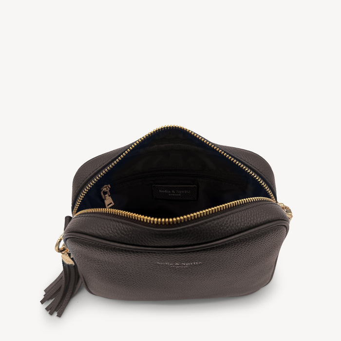 Lyla Crossbody Bag - Chocolate Brown