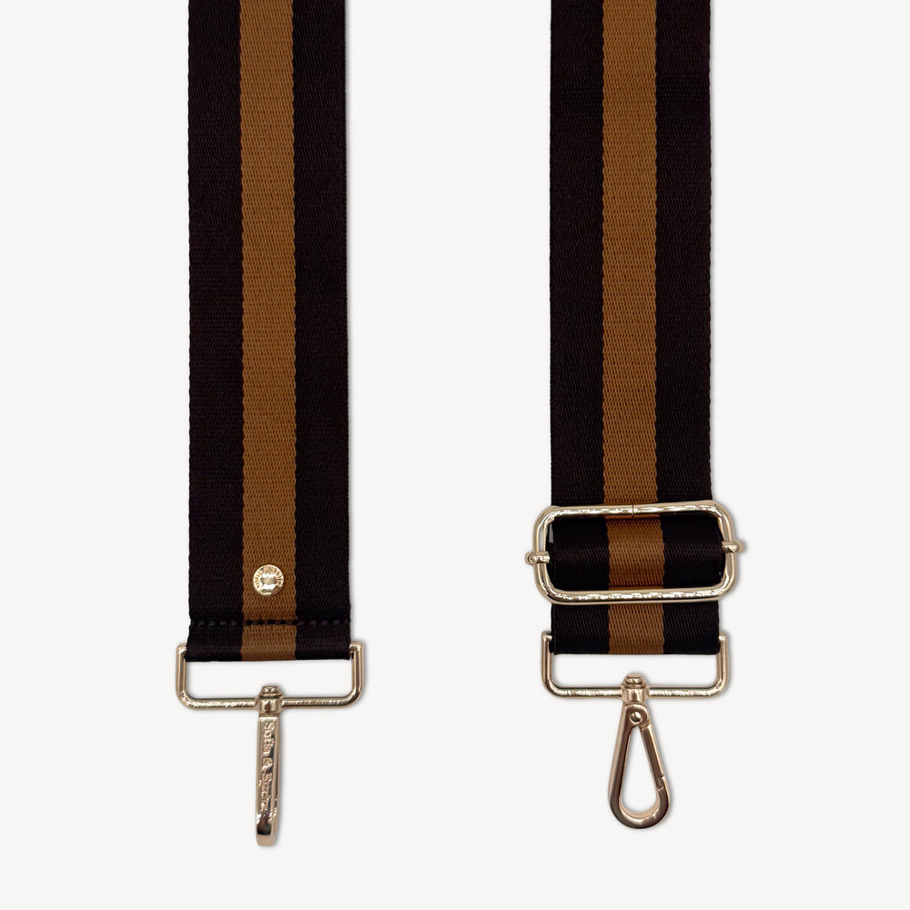 Chocolate Brown Stripe Strap thumbnail-image-1