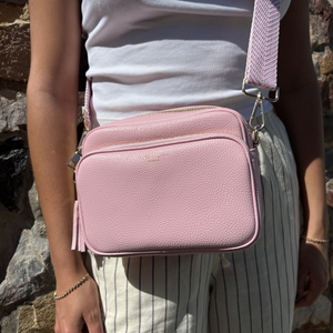 Alba Crossbody Bag - Blush Pink thumbnail-image-8