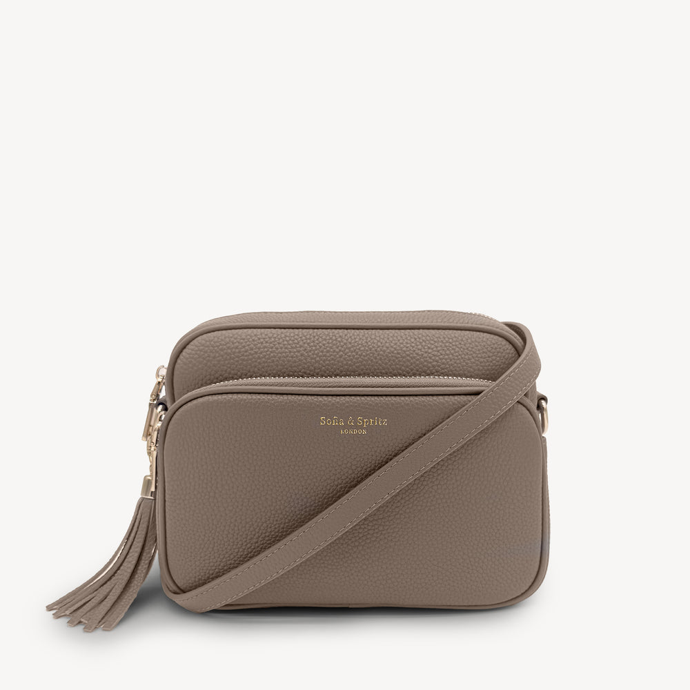 Alba Crossbody Bag - Taupe thumbnail-image-1