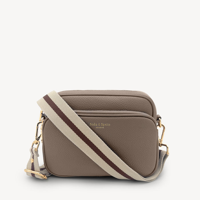 Alba Crossbody Bag - Taupe