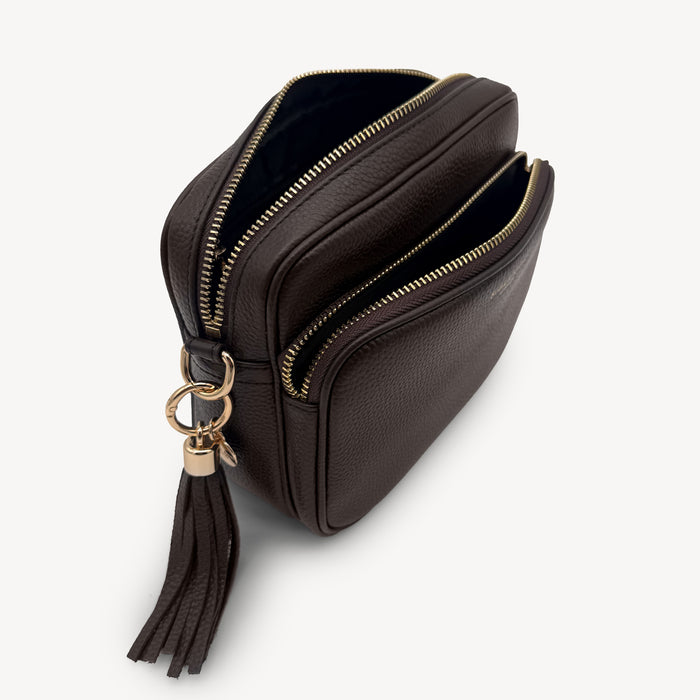 Alba Crossbody Bag - Chocolate Brown