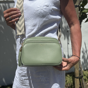 Alba Crossbody Bag - Sage Green thumbnail-image-12