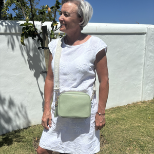 Lyla Crossbody Bag - Sage Green thumbnail-image-8