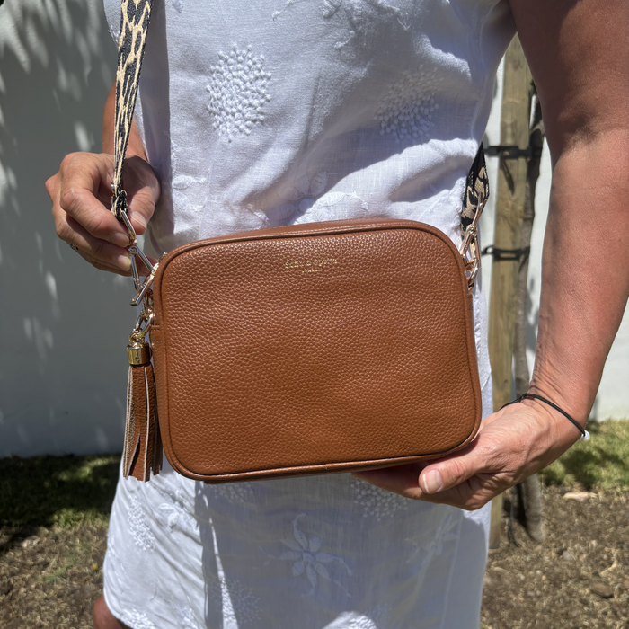 Lyla Crossbody Bag - Tan