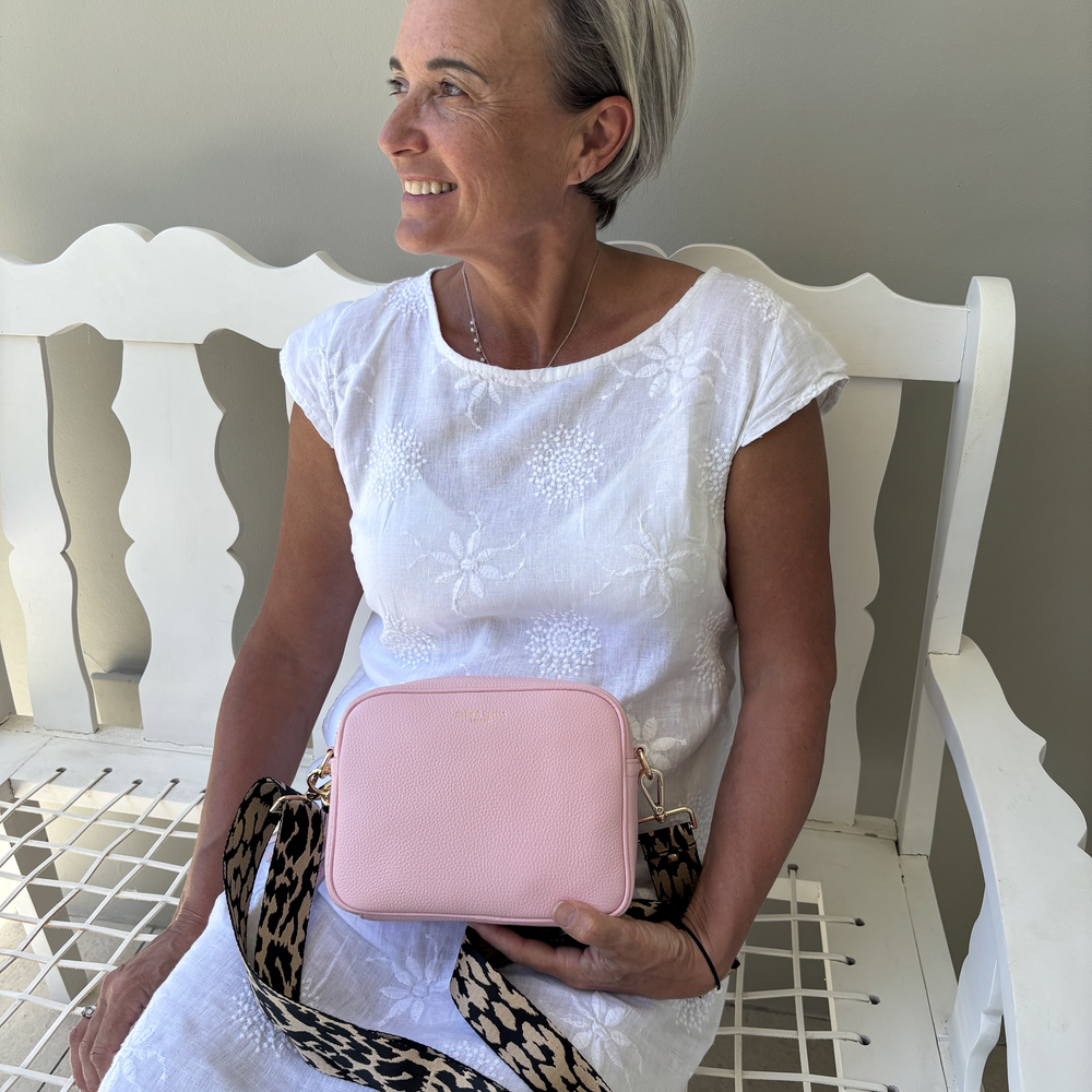 Lyla Crossbody Bag - Blush Pink thumbnail-image-11