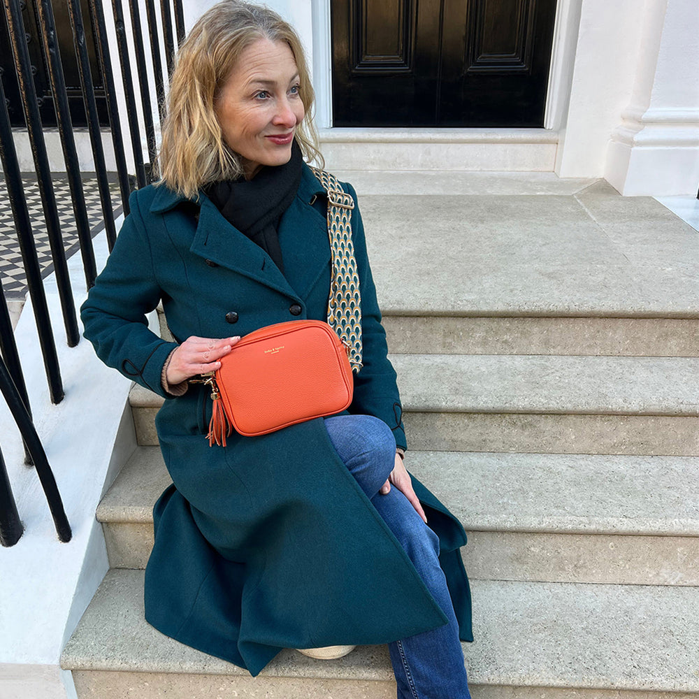 Lyla Crossbody Bag - Orange thumbnail-image-8