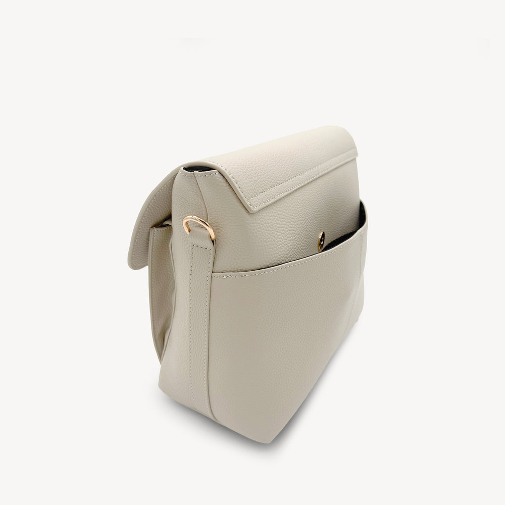 Elara Messenger Bag - Stone thumbnail-image-3