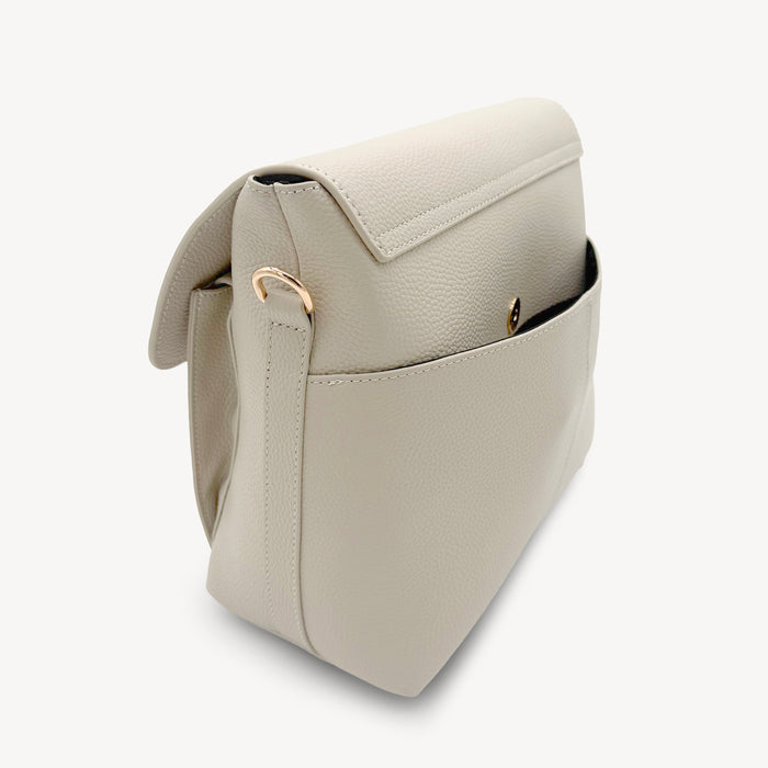 Elara Messenger Bag - Stone