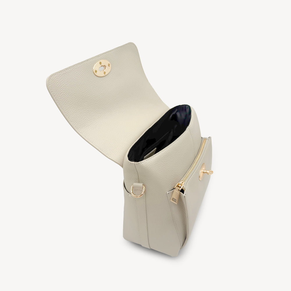 Elara Messenger Bag - Stone thumbnail-image-8