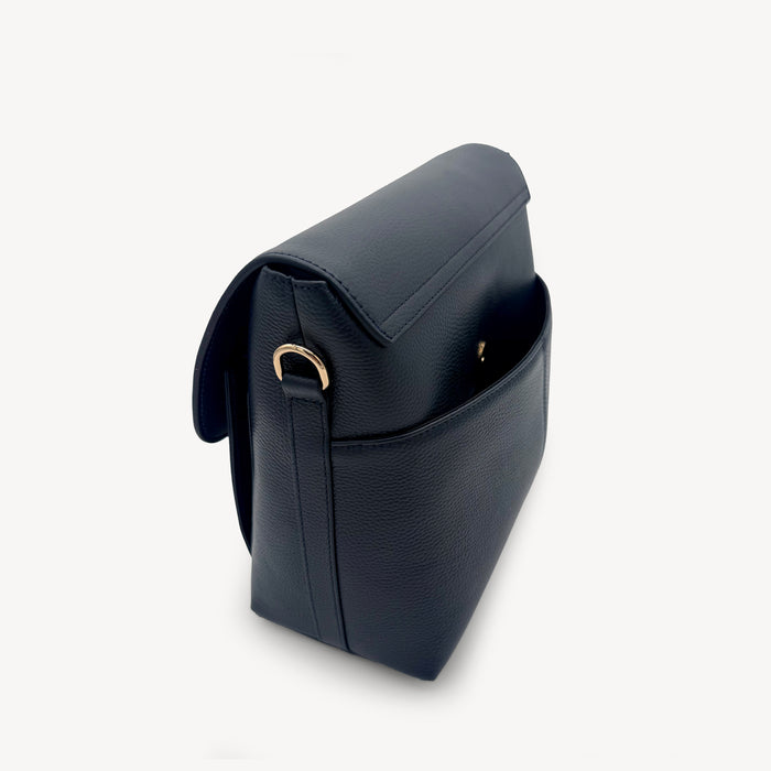 Elara Messenger Bag - Navy