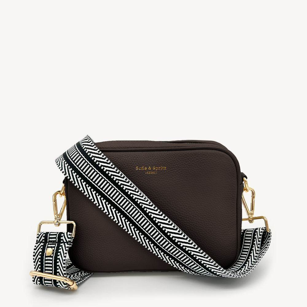 Black & White Stripe Aztec Strap thumbnail-image-57