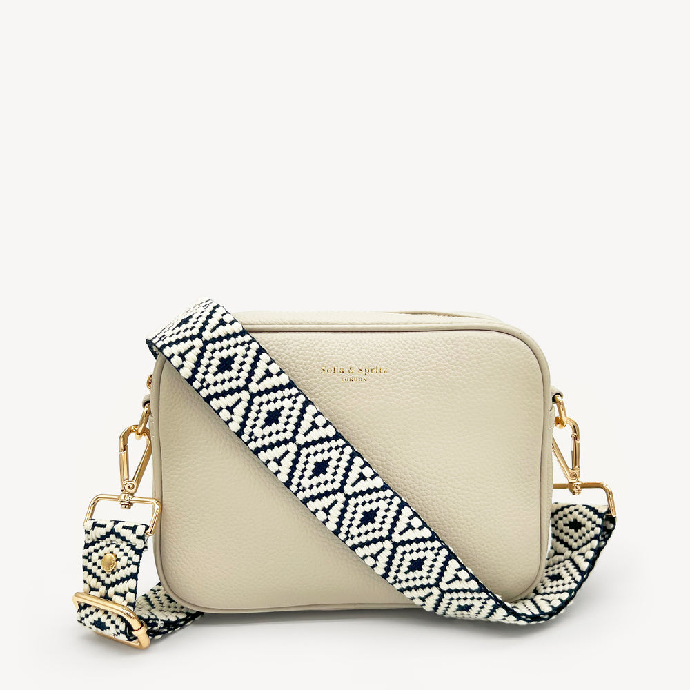 Navy & White Embroidered Strap thumbnail-image-14