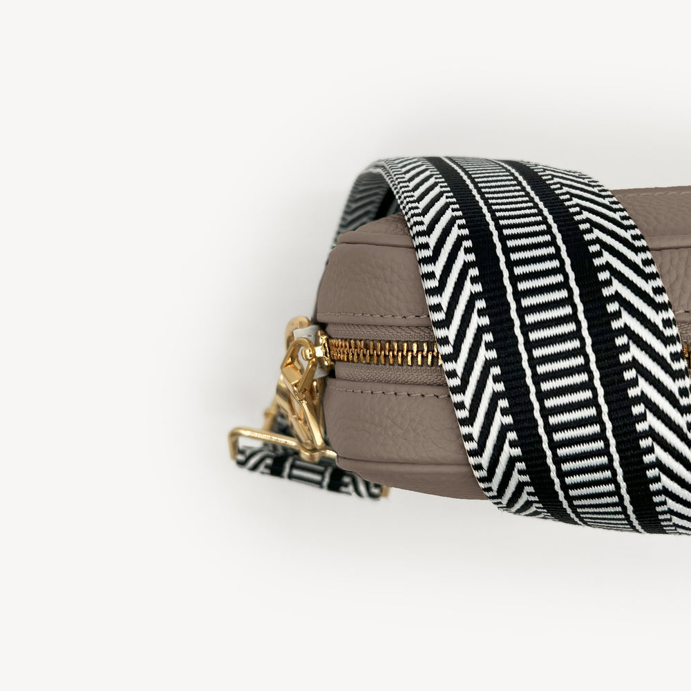 Black & White Stripe Aztec Strap thumbnail-image-56