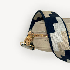 Navy, Stone & Tan Puzzle Strap thumbnail-image-15