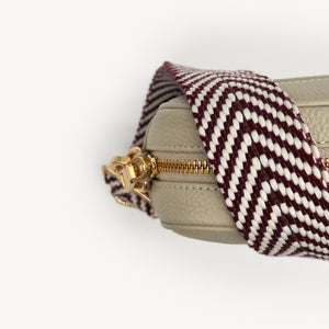 Burgundy & White Chevron Strap thumbnail-image-14