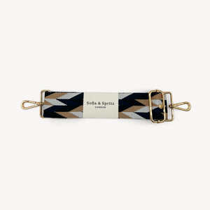 Navy & White Mosaic Strap thumbnail-image-2