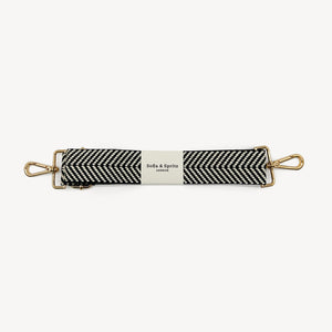 Black & White Chevron Strap thumbnail-image-2