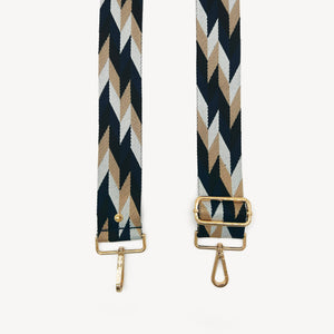 Navy & White Mosaic Strap
