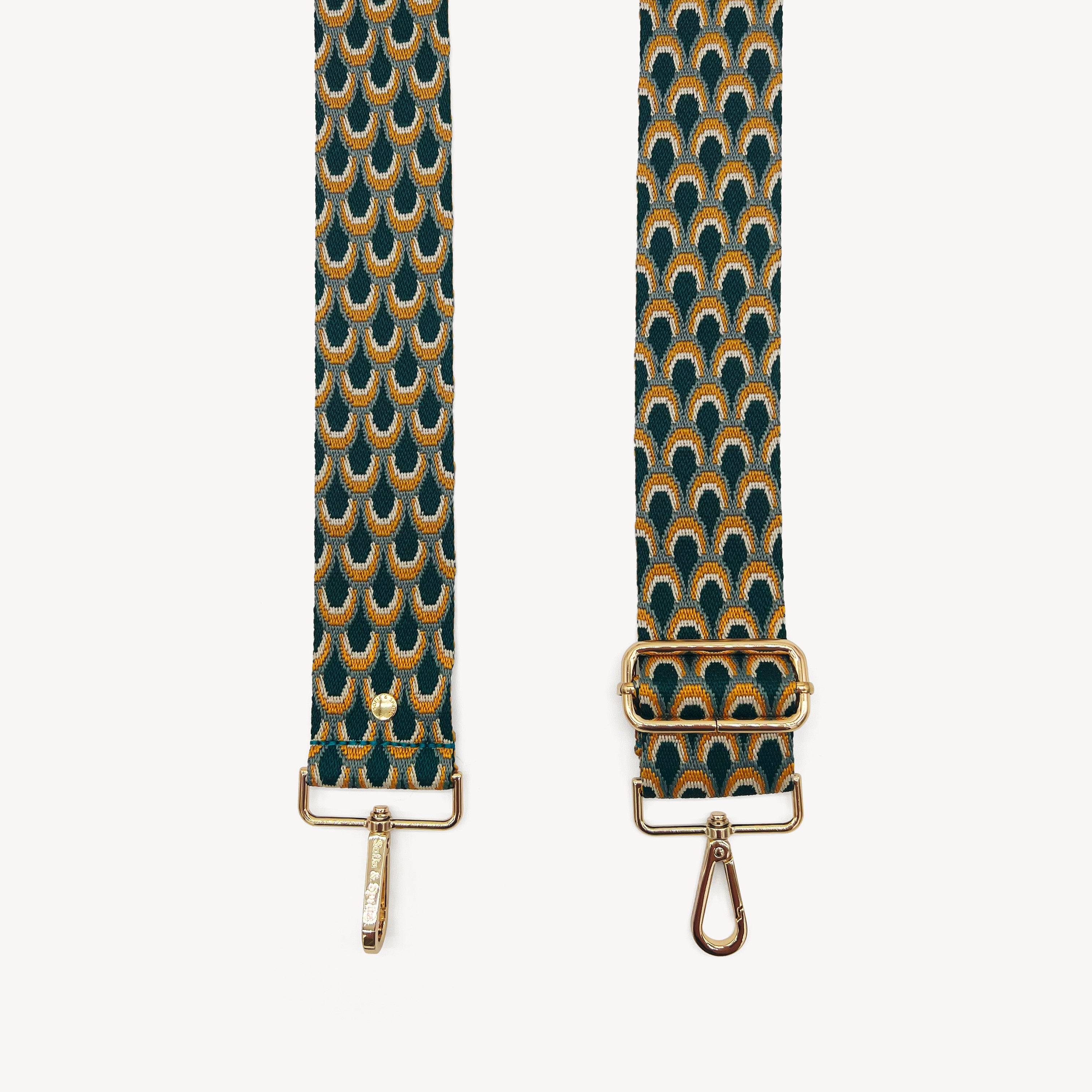Teal Peacock Strap – Sofia and Spritz