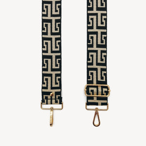 Black & Stone Greek Strap