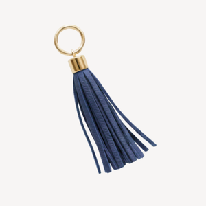 Leather Tassel Keyring