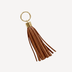 Leather Tassel Keyring