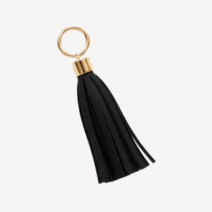 Leather Tassel Keyring